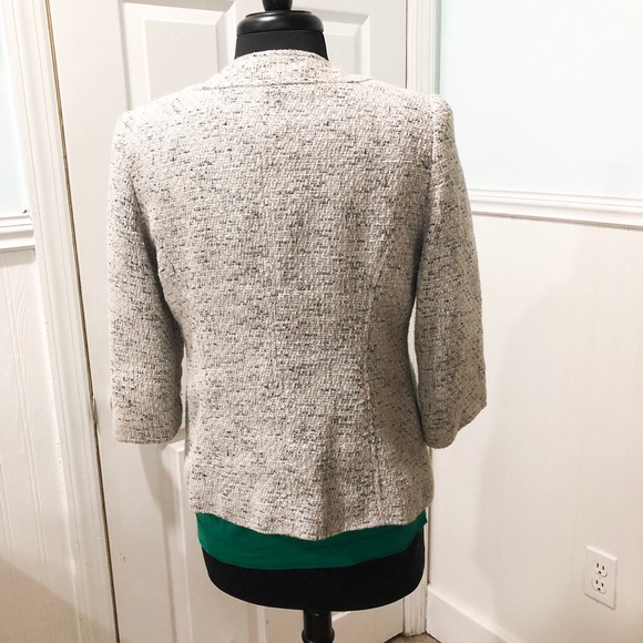 212 Collection Grey Tweed Blazer - Picture 5 of 8